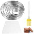 Circle Cookie Cutter, 6 Inch Round Cookie Mold