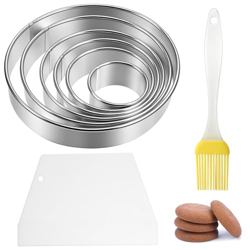 Circle Cookie Cutter, 6 Inch Round Cookie Mold