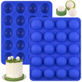 2 Pack Golf Ball Mold, Silicone Golf Ball Cake Pop Mold, Sphere Mold