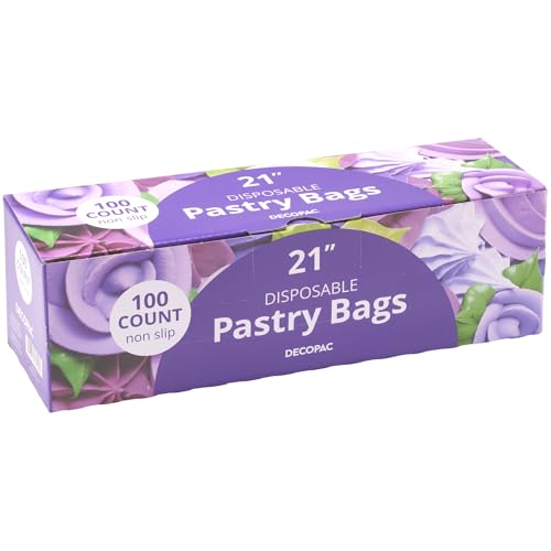 KEE-SEAL Disposable Pastry Piping Bags | 21 Inch | 100 Pack - size: 21"
