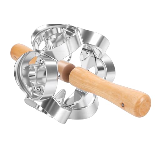 Donut Cutter, Aluminum Alloy Doughnut Cutter With Hole, Donut Roller With Rolling Pin And Handle For Dessert Shops Kitchens Home Baking (Style 2) - size: Style 2