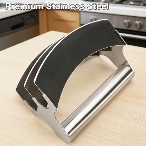 Professional 3-Blade Dough Cutter Bench Scraper