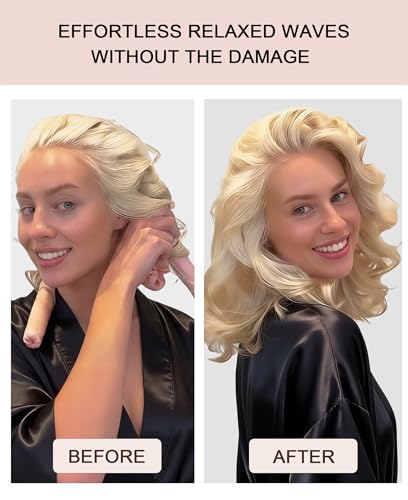 Midi Satin Heatless Curls Overnight Curling Rod Set - color: MIDI Mulberry