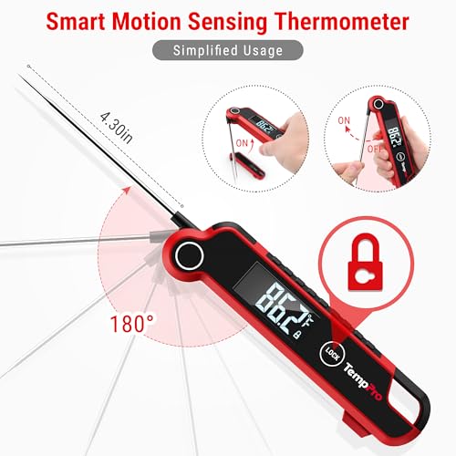 TempPro TempSwift 0.5 SEC Instant Read Meat Thermometer Digital