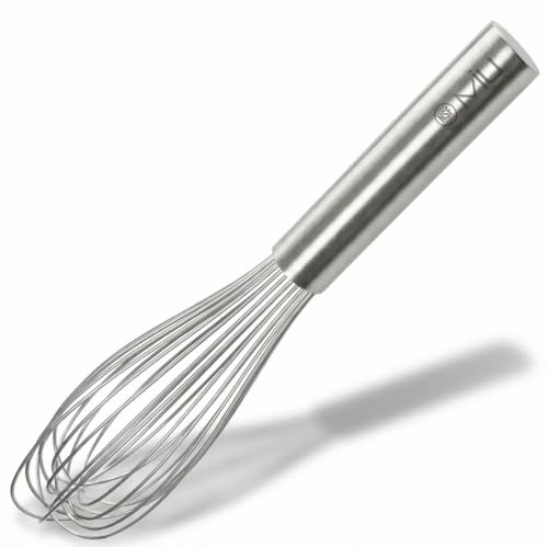 WALLFARM Balloon Whisk for Cooking, 11 Inch Stainless Steel