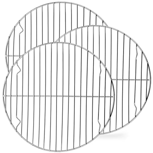 P&P CHEF Round Cooking Rack, Cooling Rack for Steamer, 10.5”, Silver - color: Silver, size: 10.5 Inch