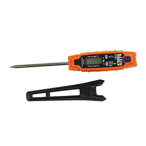 Klein Tools ET05 Digital Pocket Thermometer, Fahrenheit and Celsius - style: Digital
