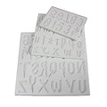 3-Piece Silicone Mold Set for Magical Lightning Shaped Letters and Numbers - Ideal for Fondant Cakes, Resin Crafts, Gumpaste, Chocolate, DIY Crafts Creation - color: Wizard