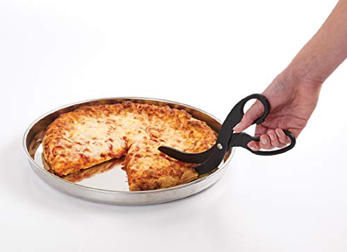 Fante's Cousin Gilda's Pizza Chef's Scissors, Scratch-Free Nylon, Black - style: Pizza Scissors