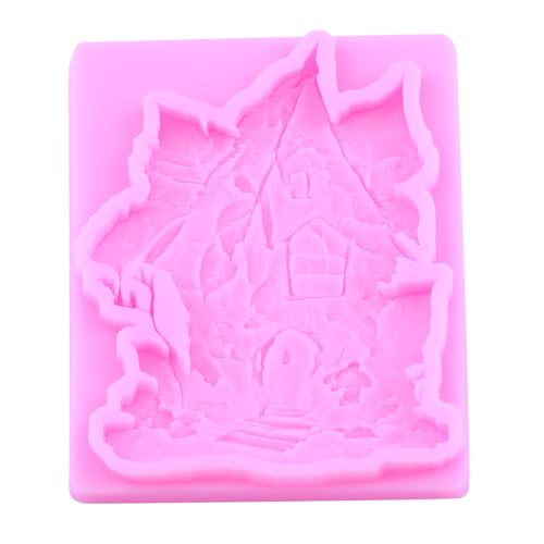 Garden Fairy Gnome Home Silicone Molds Teapot House Fondant Mold - color: Style H