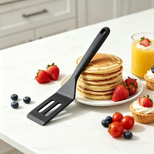 Mini Silicone Spatula Set 2 Pack, Small Heat Resistant for Nonstick