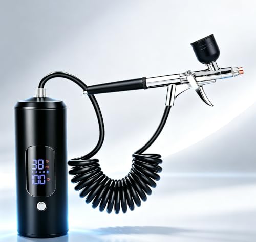 Cordless Airbrush Kit, Handheld Air Brush Painting Sprayer Kit