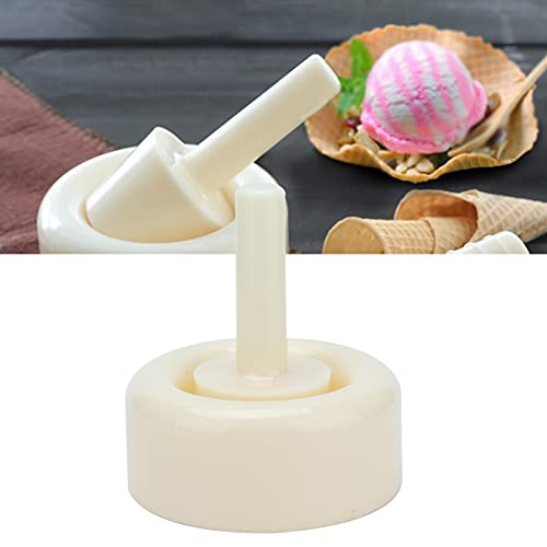 Crispy Waffle Cone Maker, Plastic Ice Cream Maker Cone Roller Forming Tool Waffle Cone Shaper Pastry Ice Cream Waffle for Kitchen - color: #2