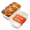 9 x 5 IN Silicone Loaf Pan, Metal Reinforced Bread Pan, 2 Pack Large Size - size: Large 9''×5'' (1-Cavity)