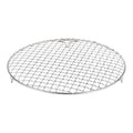 M METERXITY Cooling Rack, 10.4" Round Stainless Steel Baking Rack with 20mm Legs for BBQ/Cooking/Roasting/Grilling/Steaming/Drying, Wire Cooling Rack for Baking [Silver] - size: 10.4"