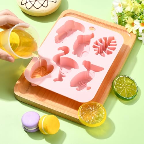 Airssory 2Pcs Silicone Leaf and Bird Molds 18.2x14.1x2.6cm Baking Candy Chocolate Fondant Decorating Tools - color: Leaf and Bird Molds