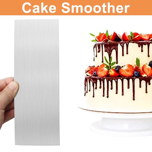 Stainless Steel Cake Scraper, Cake Smoother