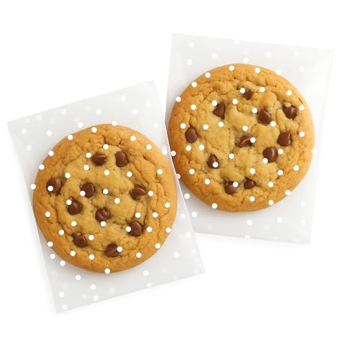 Morepack 4x6 Inch Cookie Bags Self Sealing Cellophane Bags 200 Pcs - size: 4x6 Inch (Pack of 200)