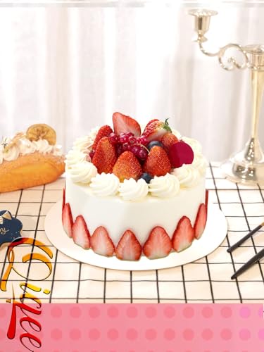 qiqee 11 Inch White Cake Boards Round 40-Packs Circles Rounds Base Food-Grade Cardboard Cake Plate（Thinner But Stronger） - color: White, size: 11 inch / 40Pcs