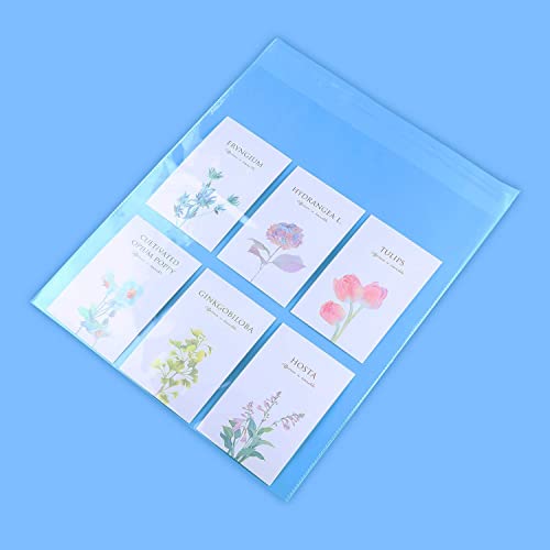 iMailer 500 Pack 10" x 13" Clear Cellophane Bags Self Seal - size: 10x13 Inch (Pack of 500)