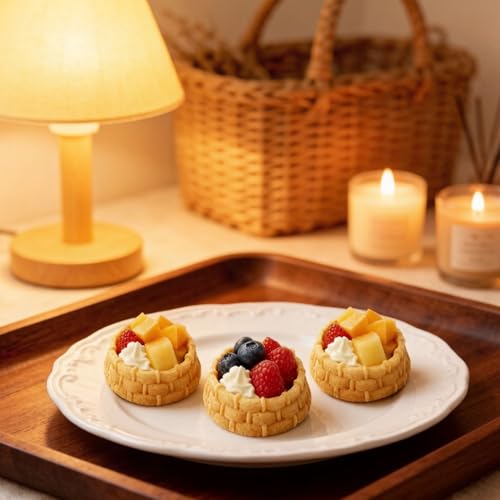 6 Cavity Woven Basket Silicone Candy Molds