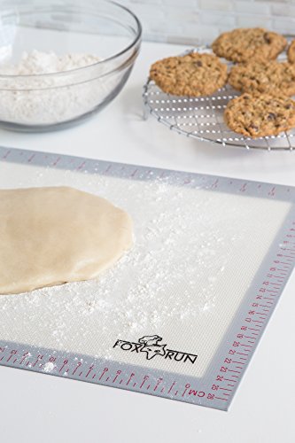 Fox Run Non-Stick Baking Mat, Silicone, 11.75-Inch x 16.5-Inch - size: 16.5"L x 11.8"W