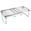 Orgneas Expandable Freezer Shelf Cooler Shelf Organizer 15.8"-22" - color: Thickened Expandable