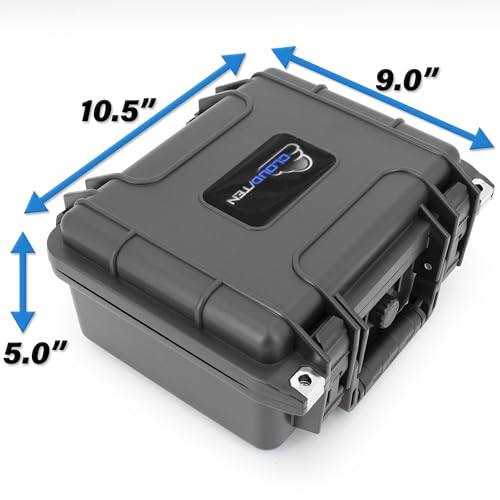 CLOUD/TEN 11 inch Smell Odor Block Case Fits up to 8.5 inch Accessories With Impact-Absorbing Protective Customizable Foam - Case Only - style: 11 Inch