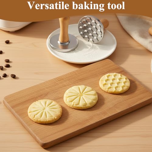 6 Pcs Cookie Stamps for DIY Baking, Cake, Pastry, Gift Package