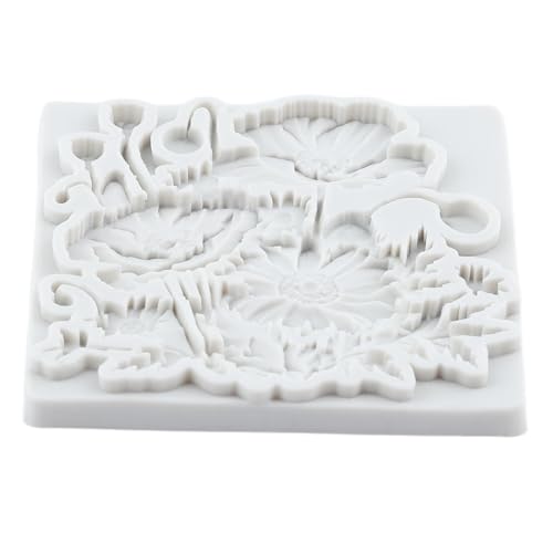 Poppy Flower Silicone Mold Flower Fondant Chocolate Molds - color: Style C