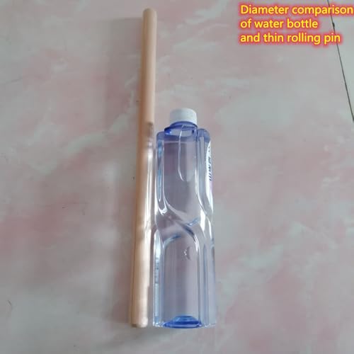 Thin Rolling Pins,3/4 Inch Diameter,Long 15.7 Inch (40 * 2cm) - size: 40 * 2 cm