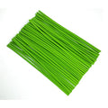 6MM Green floral path pipe, used to thicken artificial flower stems 100PCS - size: Green 6MM100PCS