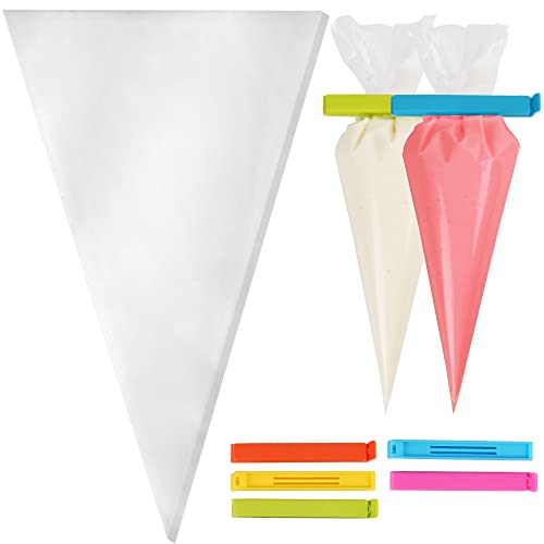 LotFancy 18 Inch Piping Bags, 100PCS Thickened Disposable Pastry Bags - size: 18 inch (Pack of 100)