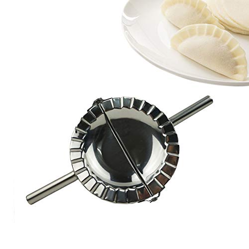 Stainless Steel Dumpling Maker, 5" Goya Empanada Press Mold XL