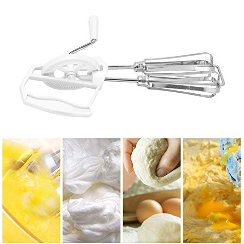 Hand Crank Egg Beater, Durable Egg Beater, Rustproof for Cooking for Kitchen