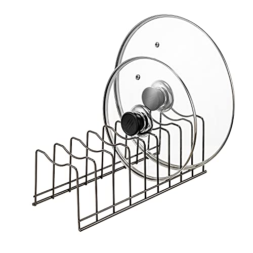 Pot&Pan Lid Rack Holder Organizer, Rest Cutting Board, Baking Sheet, Stainless Steel