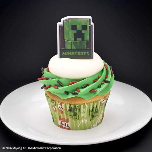 Minecraft Baking Cups | 48 Pack Cupcake Liners