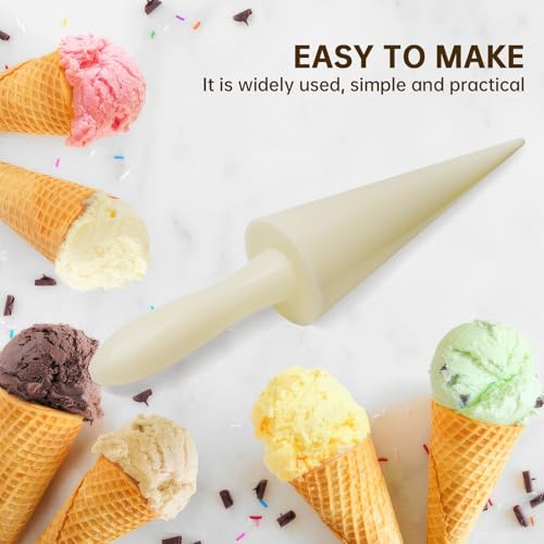 1Pcs Cone Roller Pizzelle Roller, Cone Ice Cream Cone Mold Roller Pizzelle Roller Cone Pastry Ice Cream Cone Mold Mini Waffle Cones Pastry Decorating Baking Tool