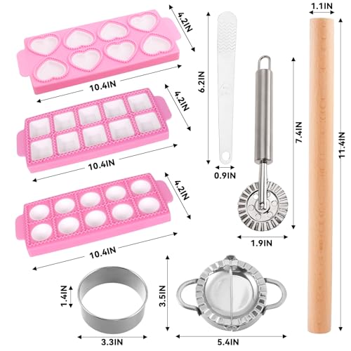8Pcs Pasta Making Tools for Ravioli Empanada - color: 8 PCS