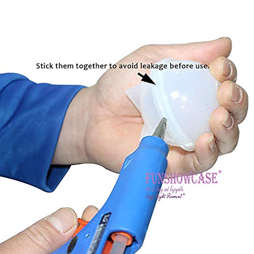 5inch Sphere Ball Silicone Mold Extra Large for Resin Epoxy, Candle Wax, Homemade Soap, Bath Bomb, Concrete, Cement, Plaster - size: 5inch