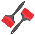 Large Silicone Basting Pastry Brush - Silicone Basting Brush for Grilling,Heat Resistant Brushes Spread Oil Butter Sauce for Cooking Baking BBQ,3.95inch Extra Wide Grill Basting Brush（Red 2） - color: Red 2