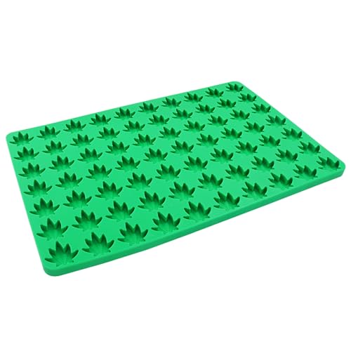 70 Cavity Leaf Silicone Molds - color: Leaf Silicone Molds
