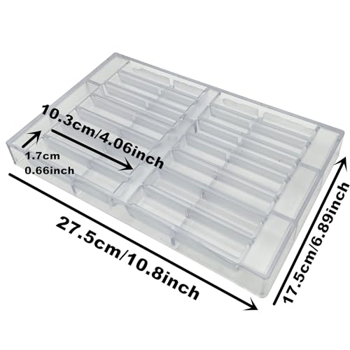 Long Cuboid Chocolate Mould Polycarbonate Rectangle Bar Mold For Chocolate DIY Making Tool