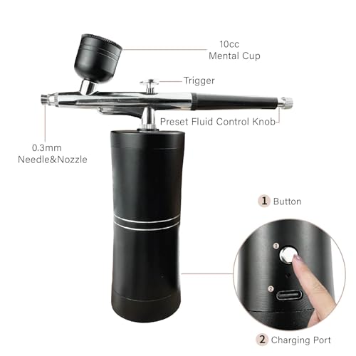Airbrush,Airbrush kit,Airbrush for Nails