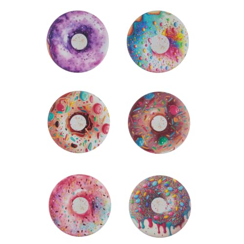 The Quilted Bear Fabric & Paper Pattern Weight Set, Donuts - color: TQB - Donuts