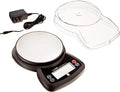 Jennings CJ-4000 Compact Digital Weigh Scale 4000g x 0.5g PCS JScale Black AC Adapter