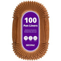 Parchment Paper Bread Pan Loaf Liners, Oven & Airfryer, 6 x 3, 100 Pack - size: 1lb, style: Loaf Tin Liner