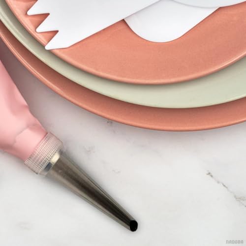 Filling Piping Tip Set, 3 Donut, Eclair & Cream Puff Nozzles