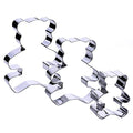 Teddy Bear Cookie Cutter Set – Sharp & Stainless Steel Cooking Utensils – A Fun Fit for Sandwiches, Pancakes & Fruits – Dishwasher-Safe 3-Piece Bakery Supplies by Sweet Cookie Crumbs (Large Sizes) - size: Teddy Bear 3 Pc Set