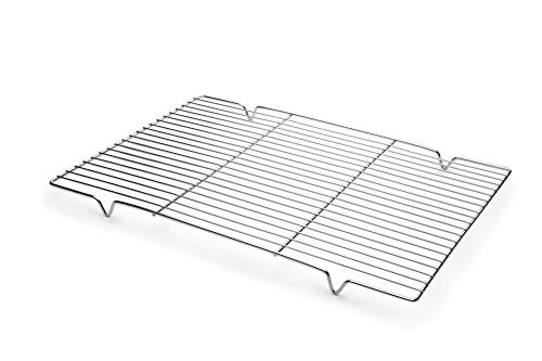 Fox Run Rectangular Cooling Rack, Iron/Chrome, 18-Inch x 12.5-Inch - style: 18" x 12.5"